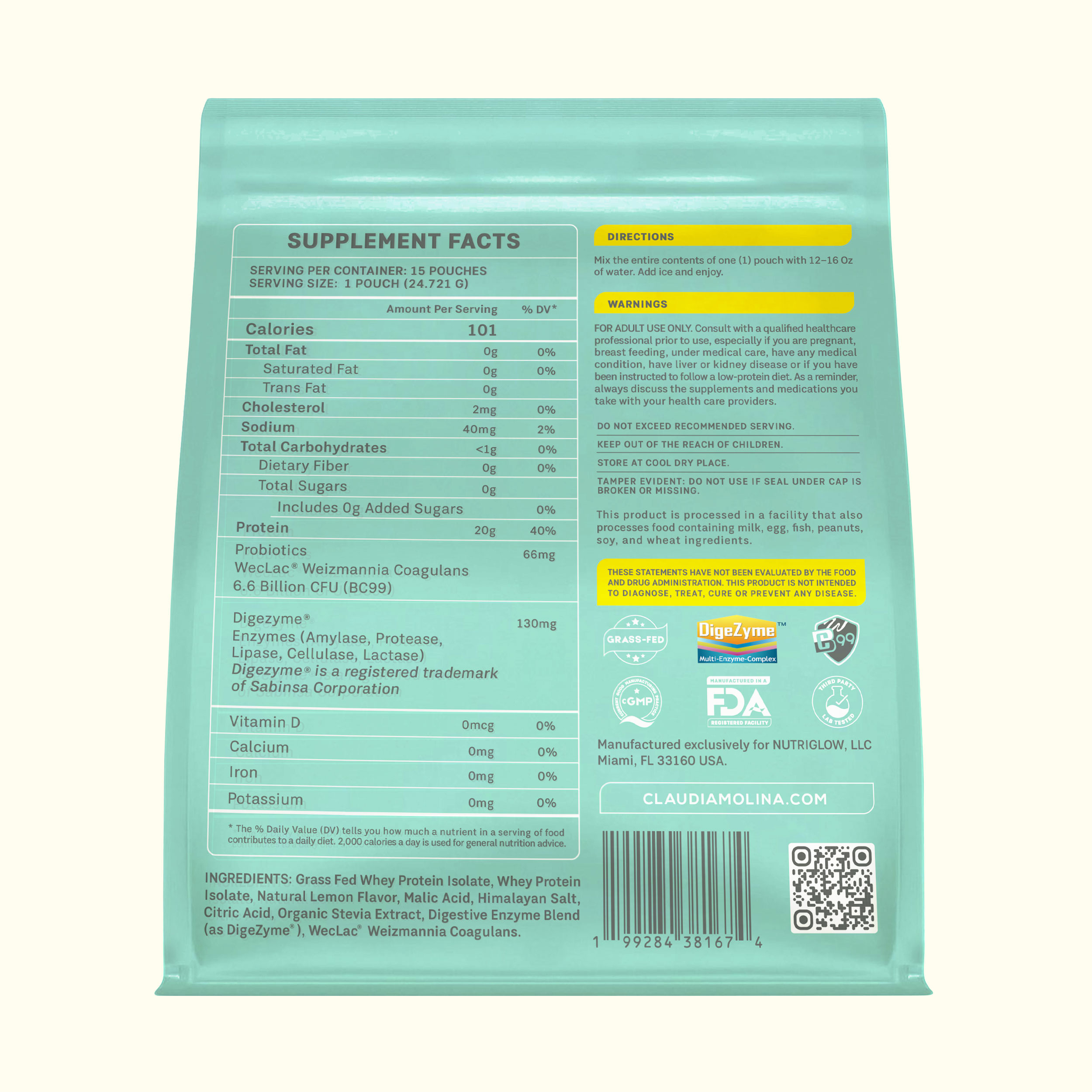 PROTEÍNA CLEAR - LIMONADA RECIÉN EXPRIMIDA - Image 3
