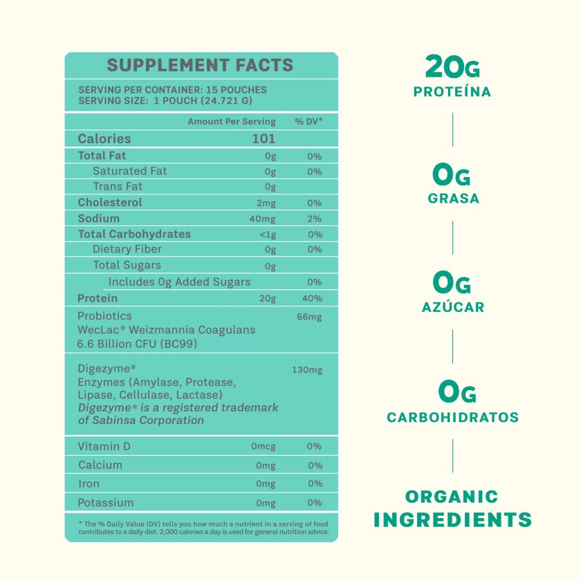 PROTEÍNA CLEAR LIMONADA RECIÉN EXPRIMIDA Claudia Molina Tienda